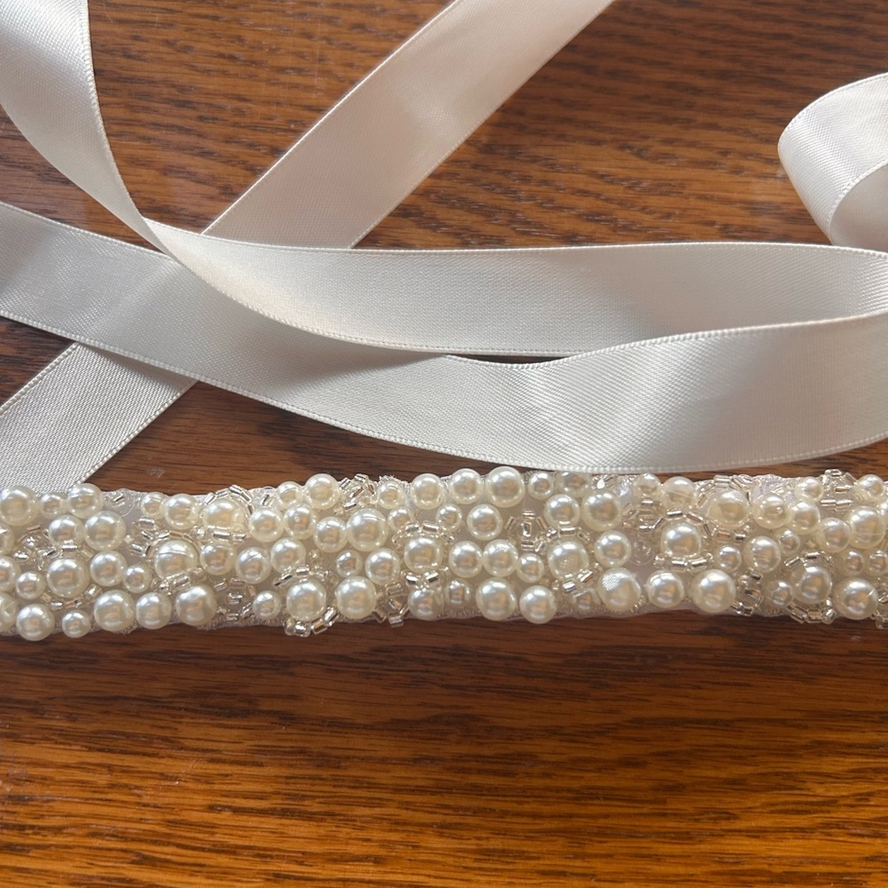 pearl bridal belt 💍 - Picture 2 of 5